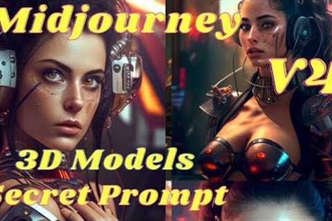 Midjourney V4: Mastering the Art of 3D, Hyperrealism, 8K Images & Fibonacci | FREE Tutorial