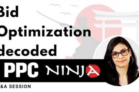 Bid Optimization decoded: PPC Ninja