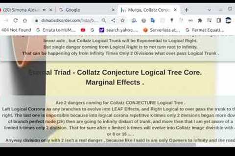 Murgu Collatz Conjecture Solution USA Intellectual Property Abel Prize Wikipedia Web DOTCOM