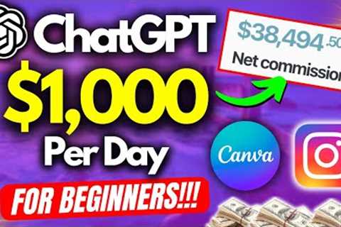 How to Make Your First $1,000 With ChatGPT For Beginners (Still Early)