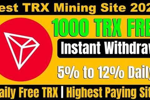 New TRX Mining Site | Best TRX Mining Site | New Trx mining platform | TRX Mining Site | TRX Mining