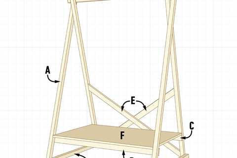 How to Build a Wooden Clothing Rack