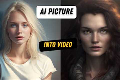 Turn Any Picture into a Professional Video in 3 Easy Steps Using AI !