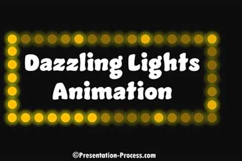 Dazzling Lights Animation Effect in PowerPoint | Beginner Friendly