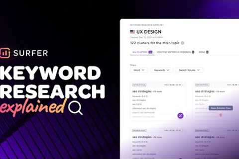 Keyword Research Explained: Get a Full Content Strategy in Less Than 4 Minutes