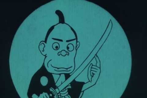 Watch the Oldest Japanese Anime Film, Jun’ichi Kōuchi’s The Dull Sword (1917)