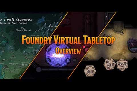 Foundry Virtual Tabletop - 2023 Overview