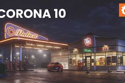 Chaos Corona 10 for 3ds Max and Cinema 4D — New features