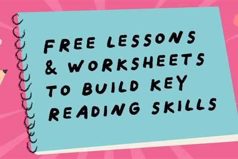 Free K-2 reading comprehension worksheets