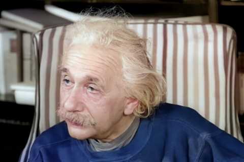 Albert Einstein Appears in Remarkably Colorized Video & Contemplates the Fate of Humanity After the ..