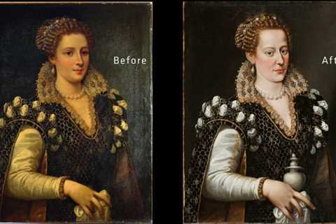 A Determined Art Conservator Restores a Painting of the Doomed Party Girl Isabella de’ Medici: See..