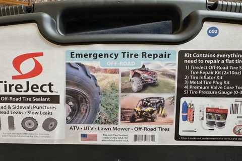 This Tire Repair Kit from TireJect Could Save You from a Roadside Emergency