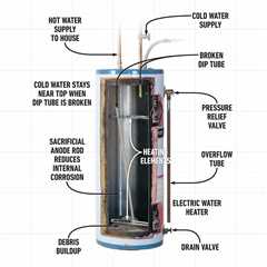 What To Do if Your Water Heater Has a Defective Dip Tube