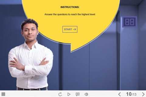 Elevator Quiz — Free Captivate 2019 Template