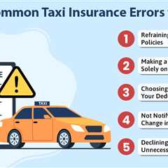 Taxi Insurance Errors