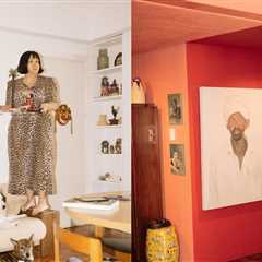 Inside Bea Ledesma’s bold, salmon pink Makati flat