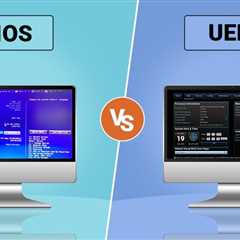 BIOS vs UEFI
