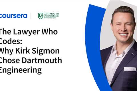 The Lawyer Who Codes: Why Kirk Sigmon chose Dartmouth Engineering