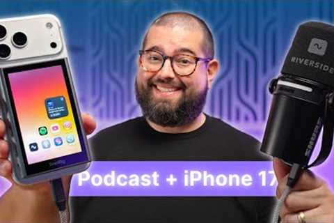 iPhone 17 Podcast Studio Setup – Record & Edit with Just Your Phone!
