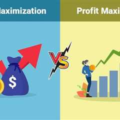 Wealth Maximization vs Profit Maximization