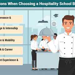 Choosing a Hospitality School