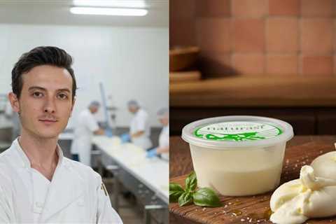 The cheesemaker and his burratas