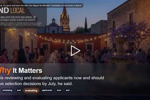 MND Local: Do good and have fun with San Miguel de Allende's charitable social events in March