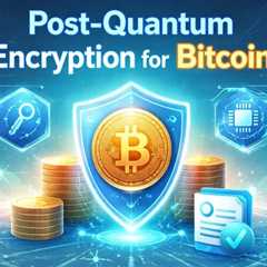 Post-Quantum Encryption for Bitcoin