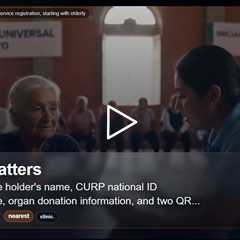 Mexico launches Universal Health Service registration, starting with elderly