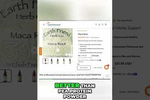 This Maca Root NEEDS 14,000 FT Altitude to Work! #shorts