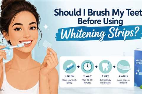 Do I Need to Brush My Teeth Before Using Whitening Strips?