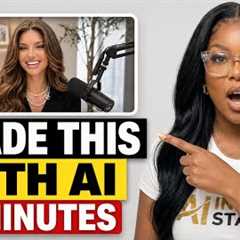 I Made Viral Podcast Clips With AI in 30 Minutes #chatgpt #grok