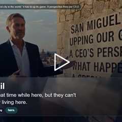 If San Miguel is going to stay the best city in the world, it has to up its game: A perspective fr