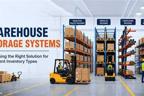 Warehouse Storage Systems Explained: Choosing the Right Solution for Different Inventory Types