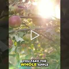Apple Fiber: Detox Your Body, Boost Your Health! #shorts